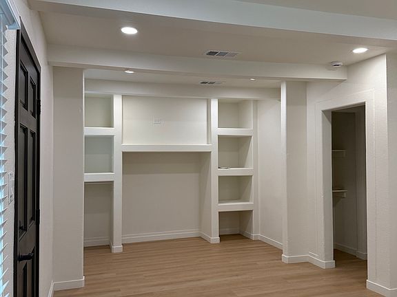 living room. new floors and paint