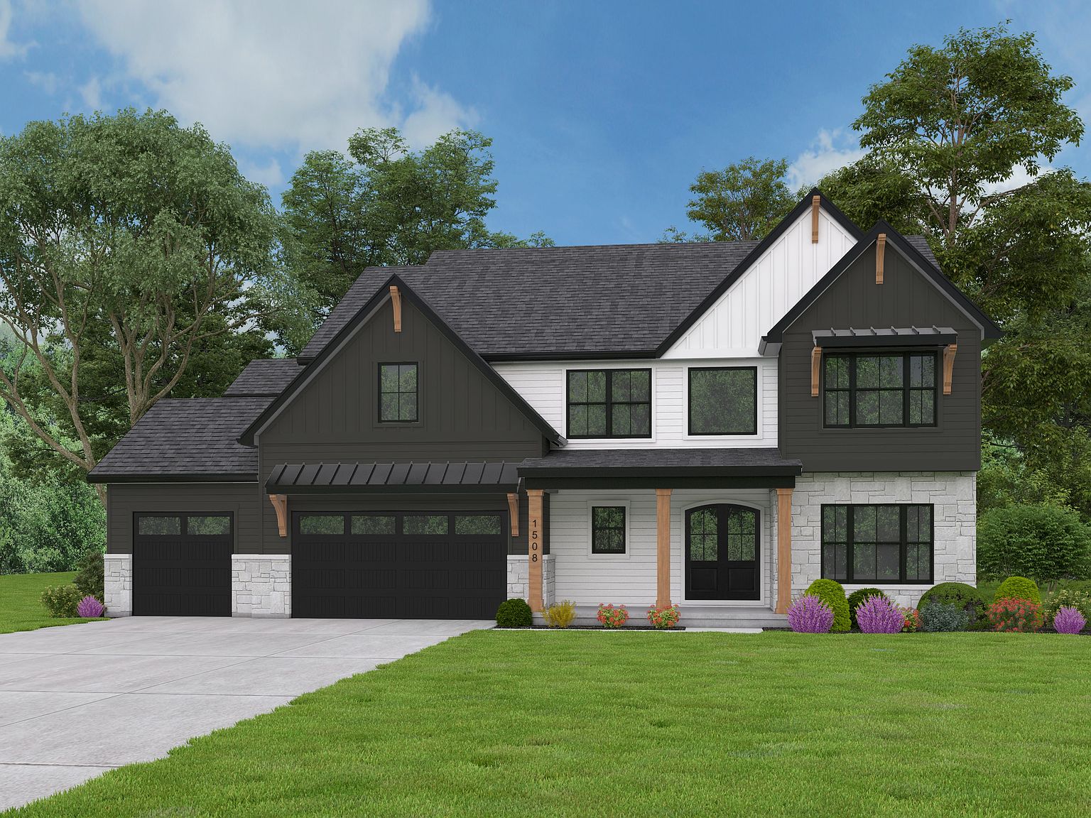 The Parker IV Plan, Stewart Ridge by DJK Homes, Plainfield, IL 60585