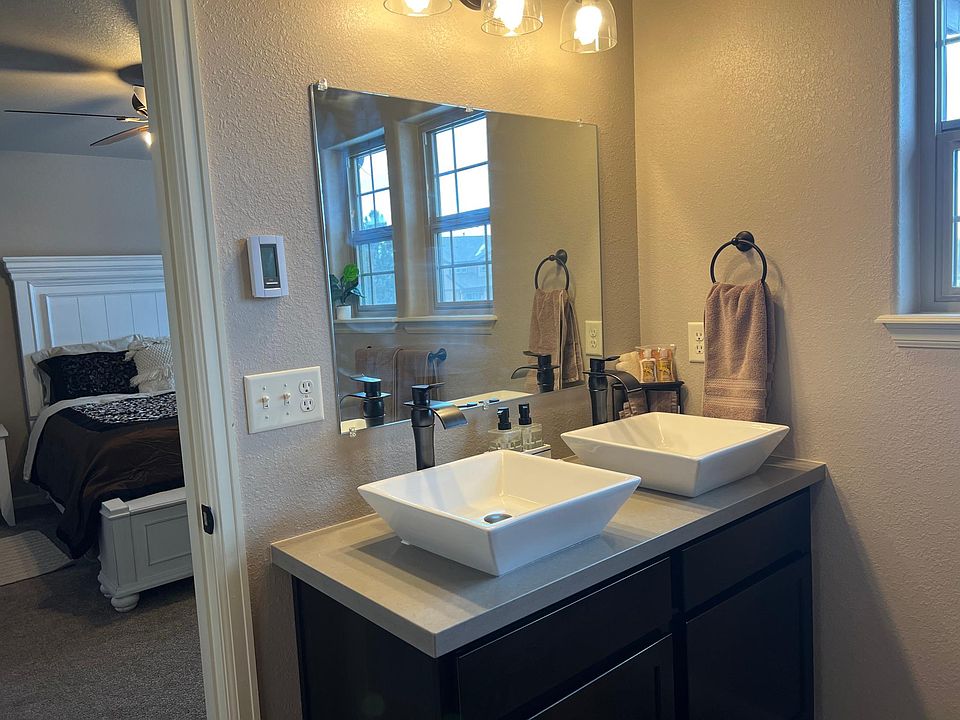 Master bath with heated tiles