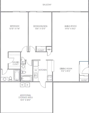 Two Bedroom Two Bedroom