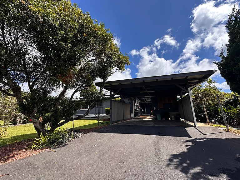 Two car garage