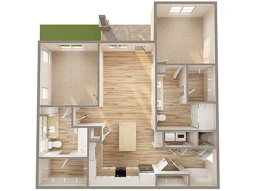 Floor plan B2