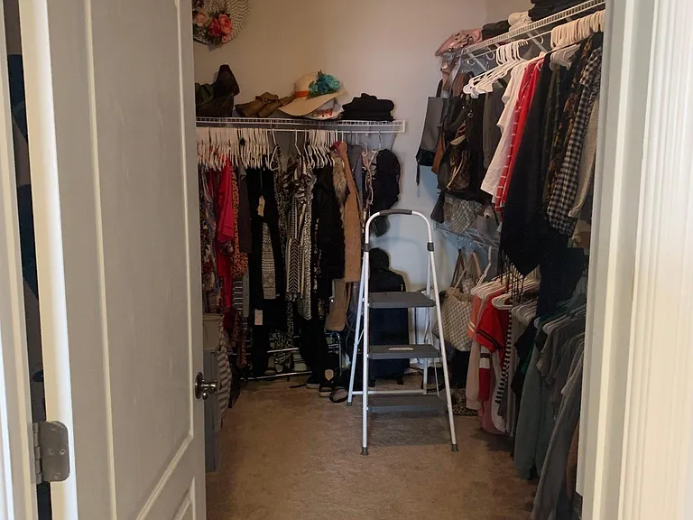 Primary closet