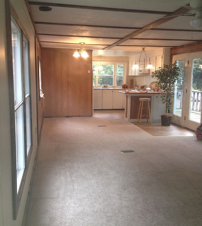 Kitchen and Living Room