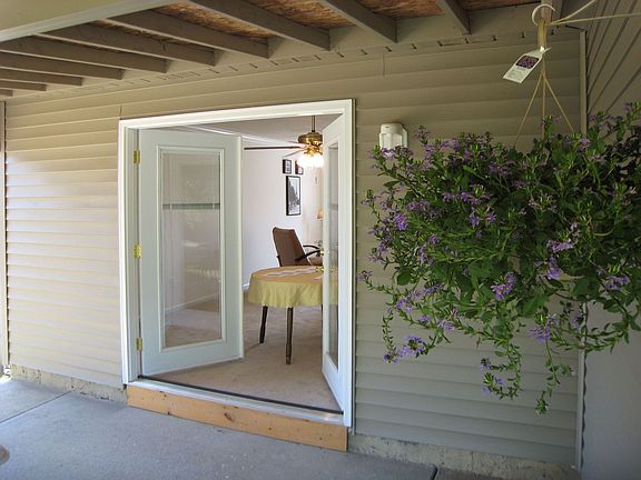 French Doors from patio