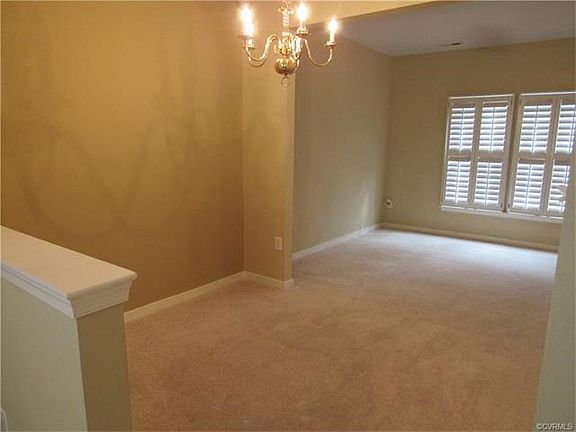 Dining room is open to living room.