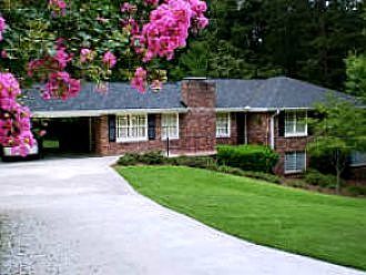 Front of the house