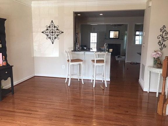 Entry way and kitchen