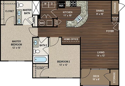 Floor plan B1