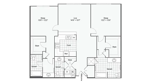 Floor plan B31