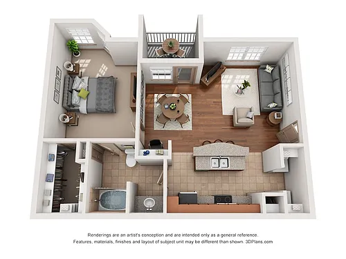 Floor plan The Blakely