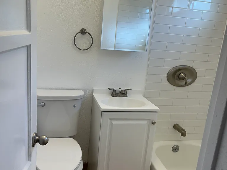Renovated bathroom