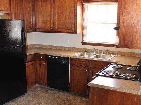 Kitchen featuring new appliances
