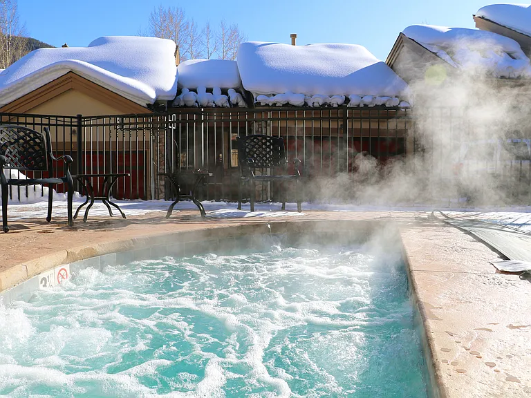 Jacuzzi with powerful jets