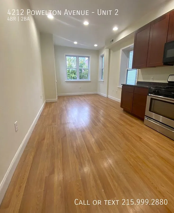 Modern bi-level apartment at 42nd & Powelton - Lease Length Negotiable — Photo 3