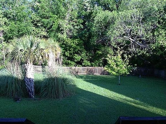 View from deck