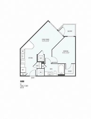 Floor plan Gobi