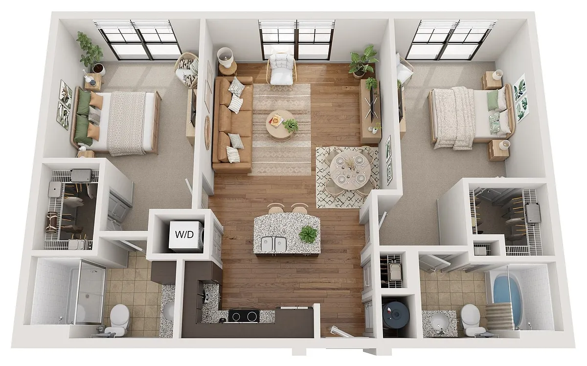 Floor plan B2