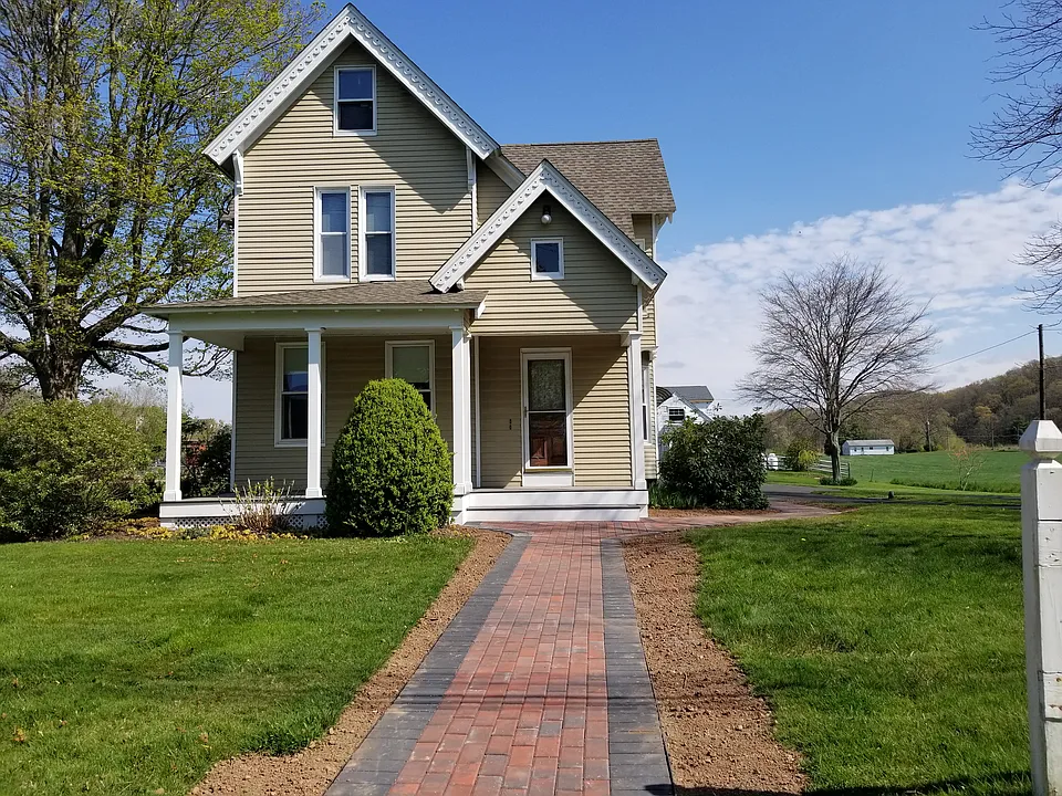 Front of home.