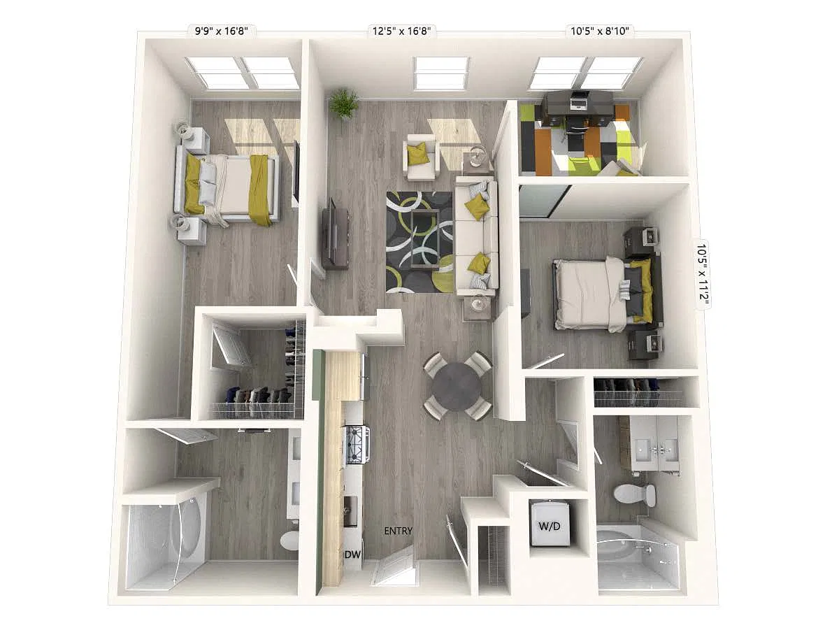 Floor plan B7-FinishI