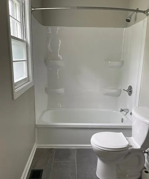 Brand-new bathroom.