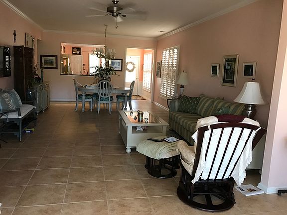 Open living / dining area