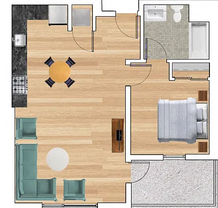 Block C Apartments — Photo 41