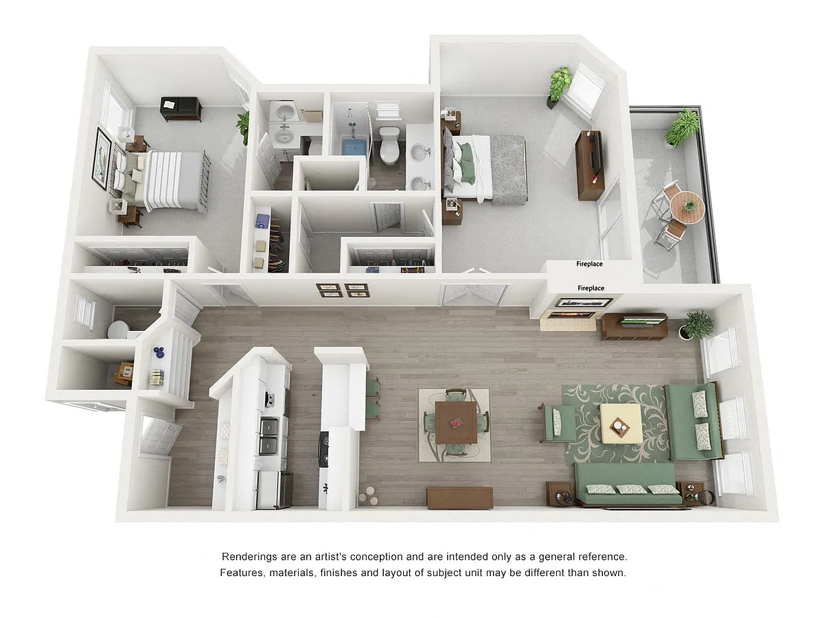 Floor plan B1