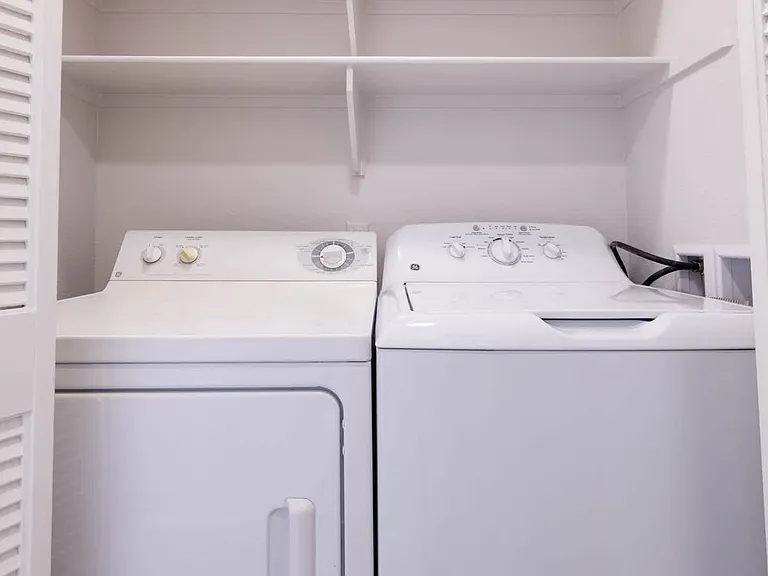 In-home Washer and Dryer