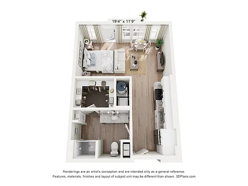 Floor plan S1 - Tiffany
