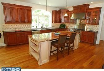 Gourmet granite kitchen