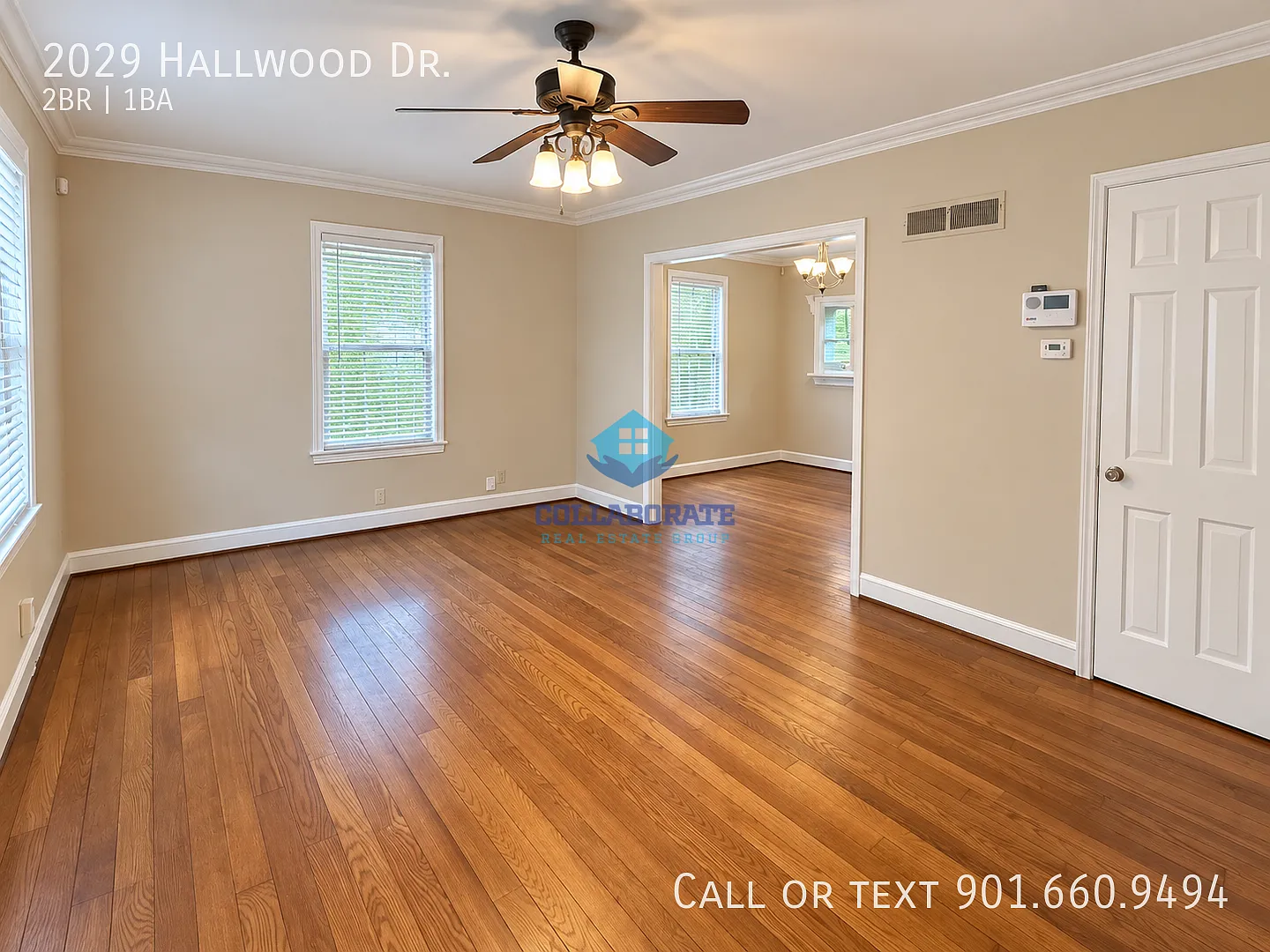 Charming 2-bedroom, 1-bath home in the Vollintine-Evergreen historic district of Memphis — Photo 2