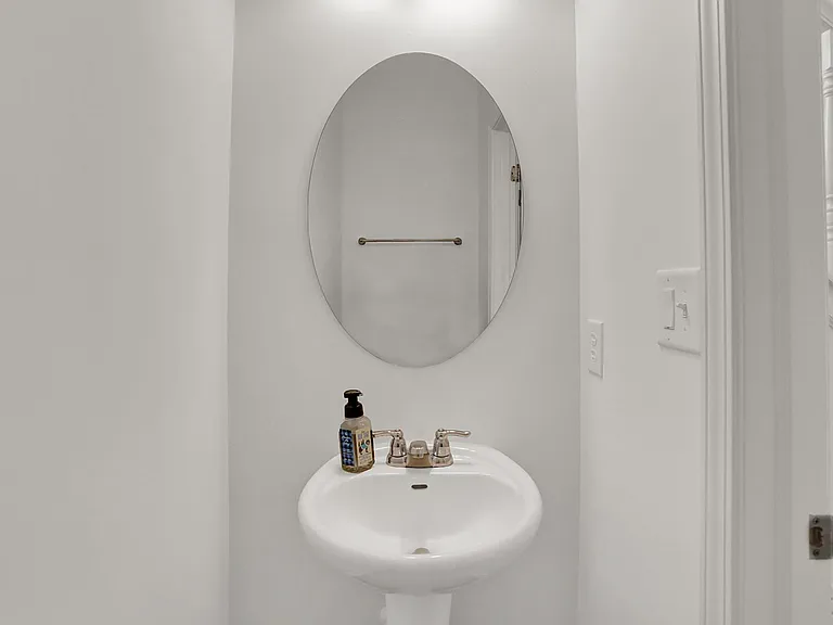 Main floor half bath