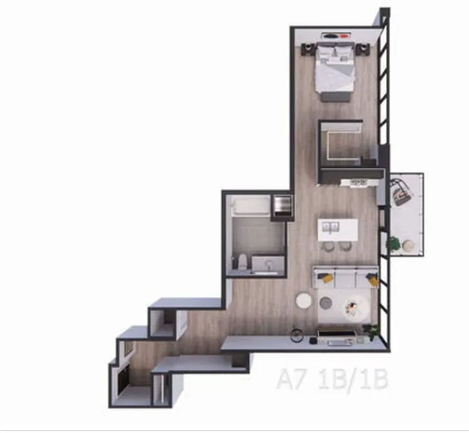 Floor plan A7