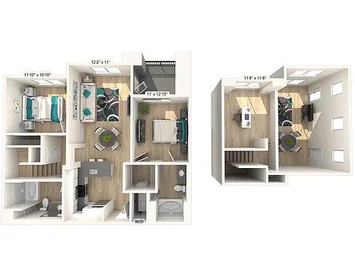 Floor plan B2L - Renovated Package I