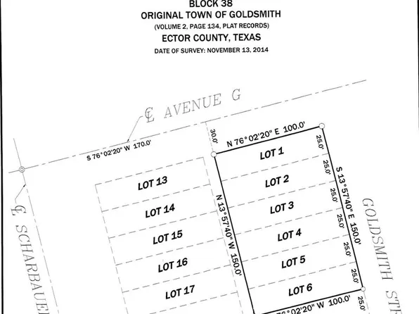 0 N Goldsmith St, Goldsmith, TX 79741