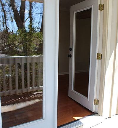 French Doors to Slate Deck