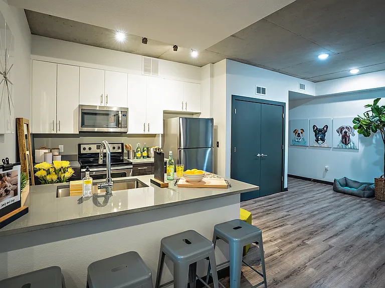 Kitchen 3Signature 1909 - Luxury Off-Campus Apartments Near University of Texas Austin UT - 1909 Rio Grande Street