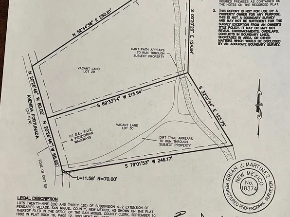 29 Avenida Fortunada, Rociada, NM 87742