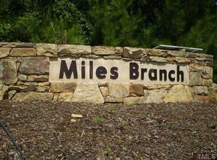 42 Miles Branch Rd LOT 42, Pittsboro, NC 27312