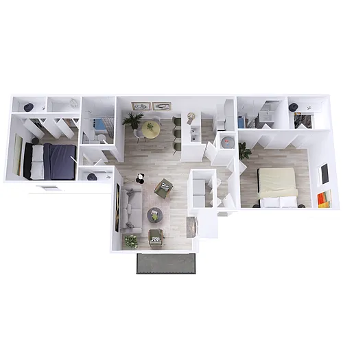Floor plan B2 Traditional