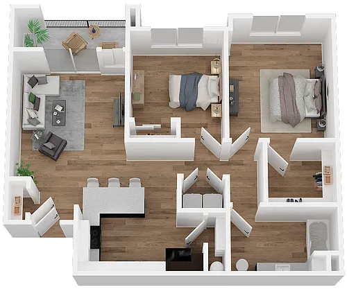 Floor plan 2X1