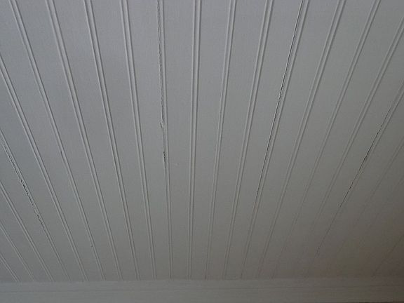 Beadboard Ceilings upstairs