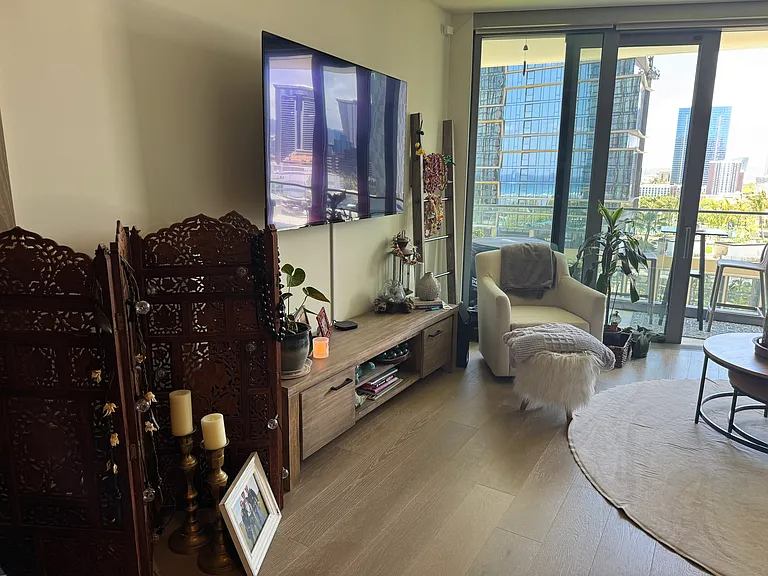 TV and living room