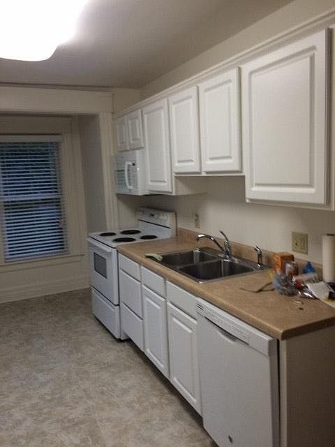 Remodeled kitchen with dishwasher