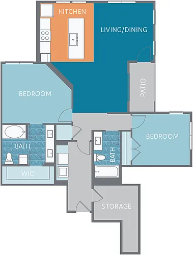 Floor plan B1L-BHG