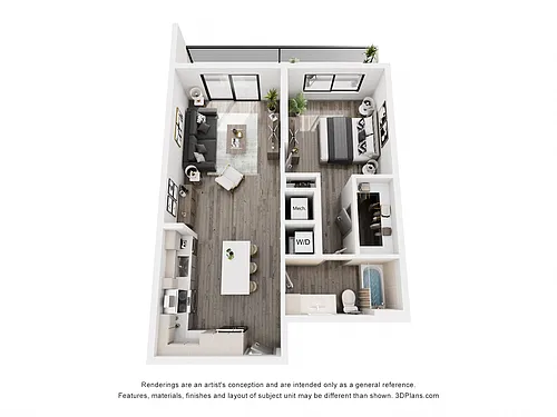 Floor plan A1A