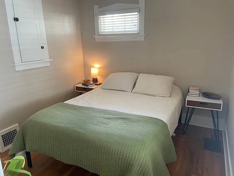 back bedroom with furniture ideas