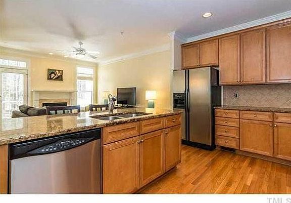 Kitchen and living room