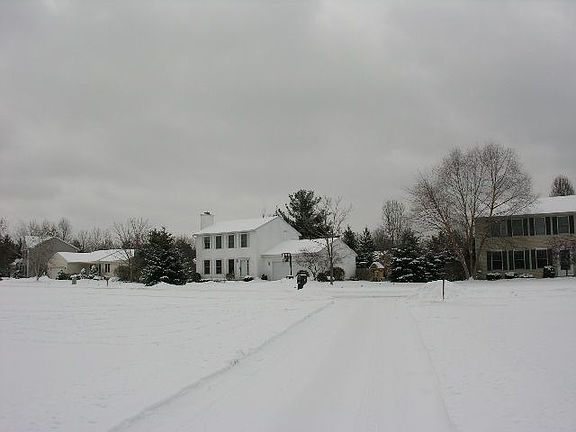 Looking from the front porch